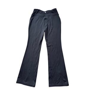 TALBOTS Black, Stretchy, Flared Leggings, size women's Medium